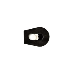 Зажим для шнура 4 мм KL цвет Чёрный + Белый (поштучно)  в Сыктывкаре