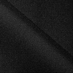 Ткань Оксфорд 600D PU, Черный (на отрез)  в Сыктывкаре