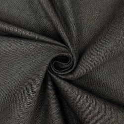 Ткань Рогожка (мебельная), цвет Тёмно-Серый (на отрез)  в Сыктывкаре