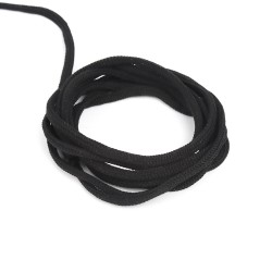 Шнур для одежды 4,5 мм, цвет Чёрный (на отрез)  в Сыктывкаре