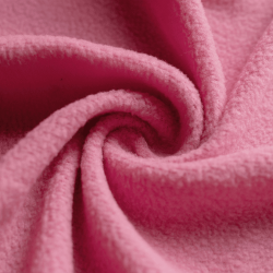 Флис Односторонний 130 гр/м2, цвет Розовый (на отрез)  в Сыктывкаре