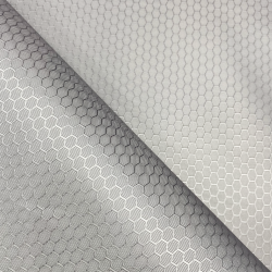 Ткань Оксфорд 300D PU Рип-Стоп СОТЫ, цвет Светло-Серый (на отрез)  в Сыктывкаре