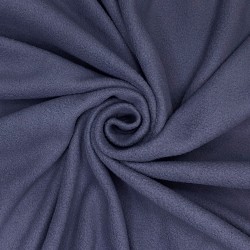 Ткань Флис Односторонний 130 гр/м2, цвет Темно-серый (на отрез)  в Сыктывкаре