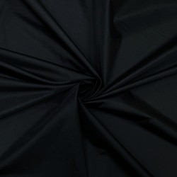 Ткань Дюспо 240Т WR PU Milky, цвет Черный (на отрез)  в Сыктывкаре
