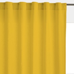 Штора уличная на Трубной ленте (В-220*Ш-145) Желтая, (ткань Оксфорд 600)  в Сыктывкаре