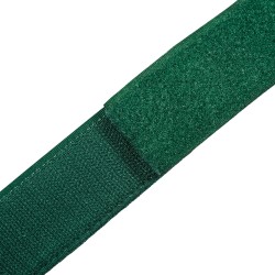 Контактная лента 40мм (38мм) цвет Зелёный (велькро-липучка, на отрез)  в Сыктывкаре