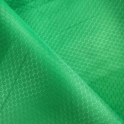 Ткань Оксфорд 300D PU Рип-Стоп СОТЫ, цвет Зелёный (на отрез)  в Сыктывкаре