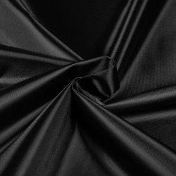*Ткань Оксфорд 210D PU, цвет Черный (на отрез)  в Сыктывкаре